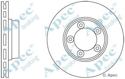 APEC BRAKING dsk2340 -  Тормозной диск